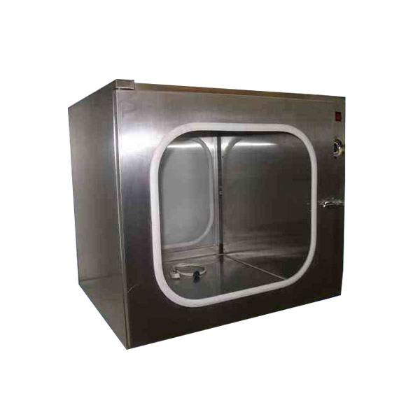 Stainless steel transfer window